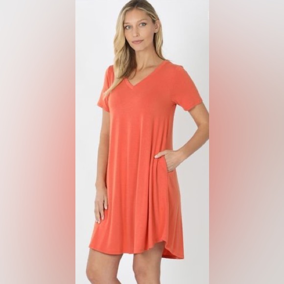 Zenana Outfitters Dresses & Skirts - Zenana Outfitters Burnt Orange Top Size 1X
